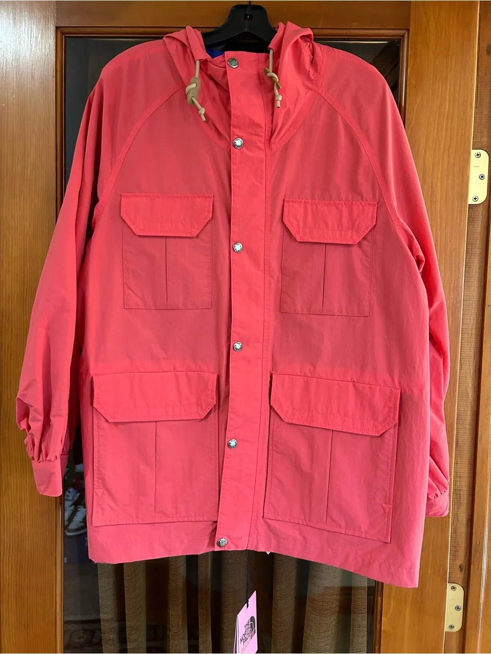 Men's Gucci X Northface, techno lightweight windbreaker size medium NWT